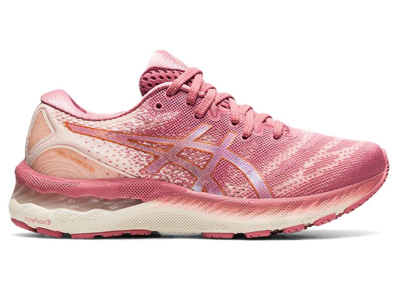 Dámské Běžecké Boty Asics GEL-NIMBUS 23 Růžové 75084GZCW